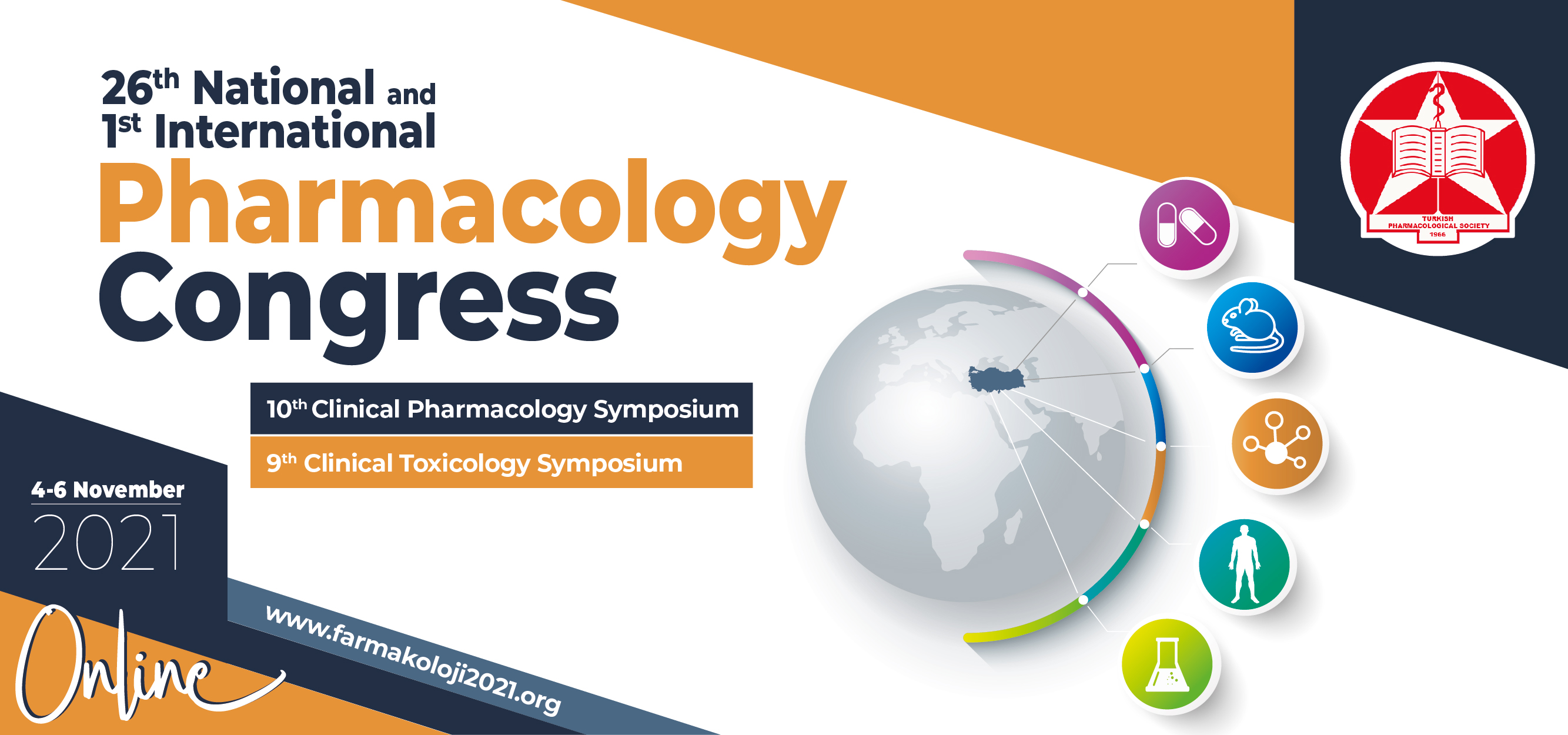 Announcement of the 26th National and 1st International Pharmacology Congress